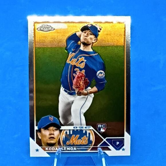 2023 Topps Chrome - Kodai Senga #217 (RC) - Picture 3 of 4